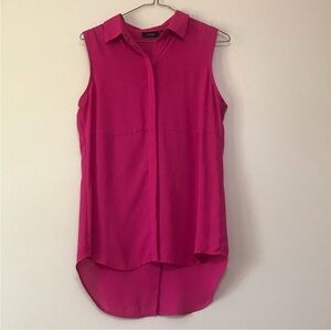 Pink Button up Tunic